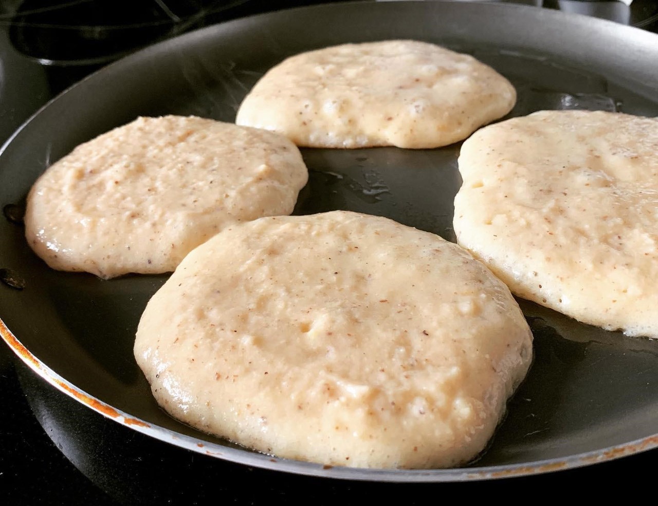 Zubereitung Protein Pancakes
